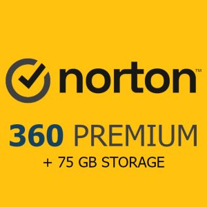Norton 360 Premium EU Key (1 Year / 10 Devices) + 75 GB Cloud Storage